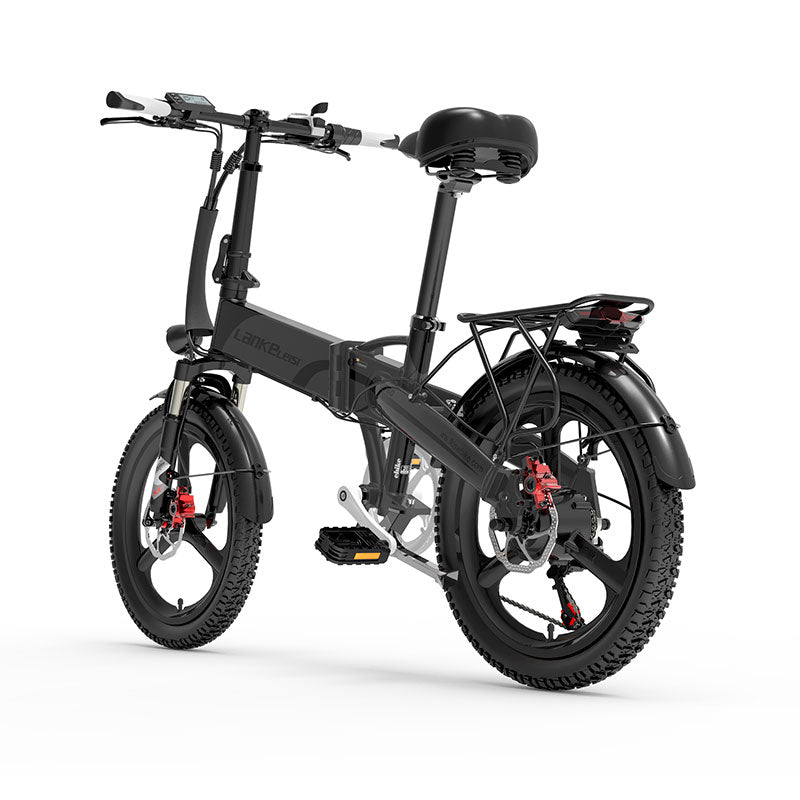 LANKELEISI G660 500W Motor 12.8AH high-capacity lithium battery Electric Bike