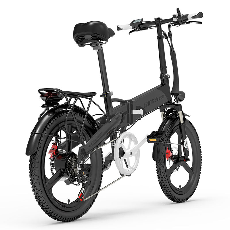 LANKELEISI G660 500W Motor 12.8AH high-capacity lithium battery Electric Bike