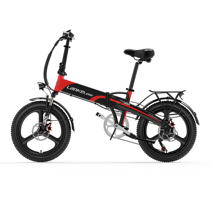 LANKELEISI G660 500W Motor 12.8AH high-capacity lithium battery Electric  Bike