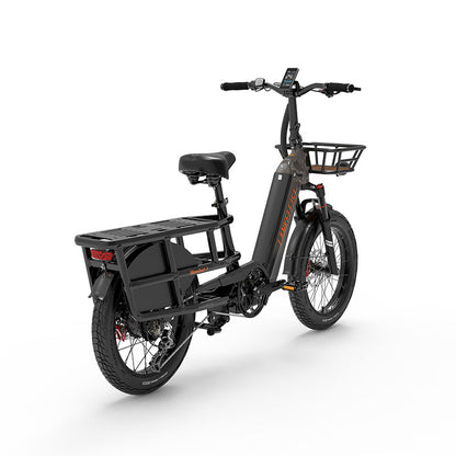LANKELEISI Wombat1 1000W Motor City Electric Bike 20AH high-capacity lithium battery