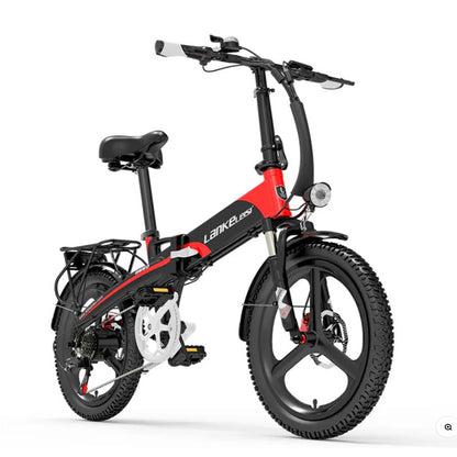 LANKELEISI G660 500W Motor 12.8AH high-capacity lithium battery Electric  Bike