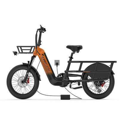 LANKELEISI Wombat1 1000W Motor City Electric Bike 20AH high-capacity lithium battery