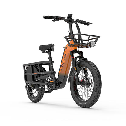 LANKELEISI Wombat1 1000W Motor City Electric Bike 20AH high-capacity lithium battery
