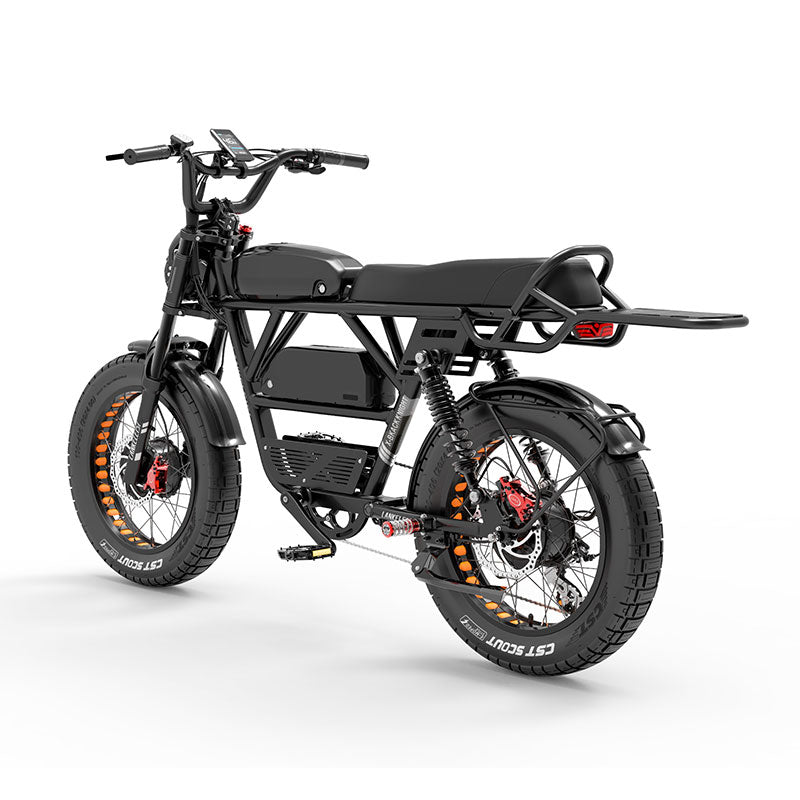 LANKELEISI X-BLACK 2000W Dual Motor Electric Bike(New Arrivals)