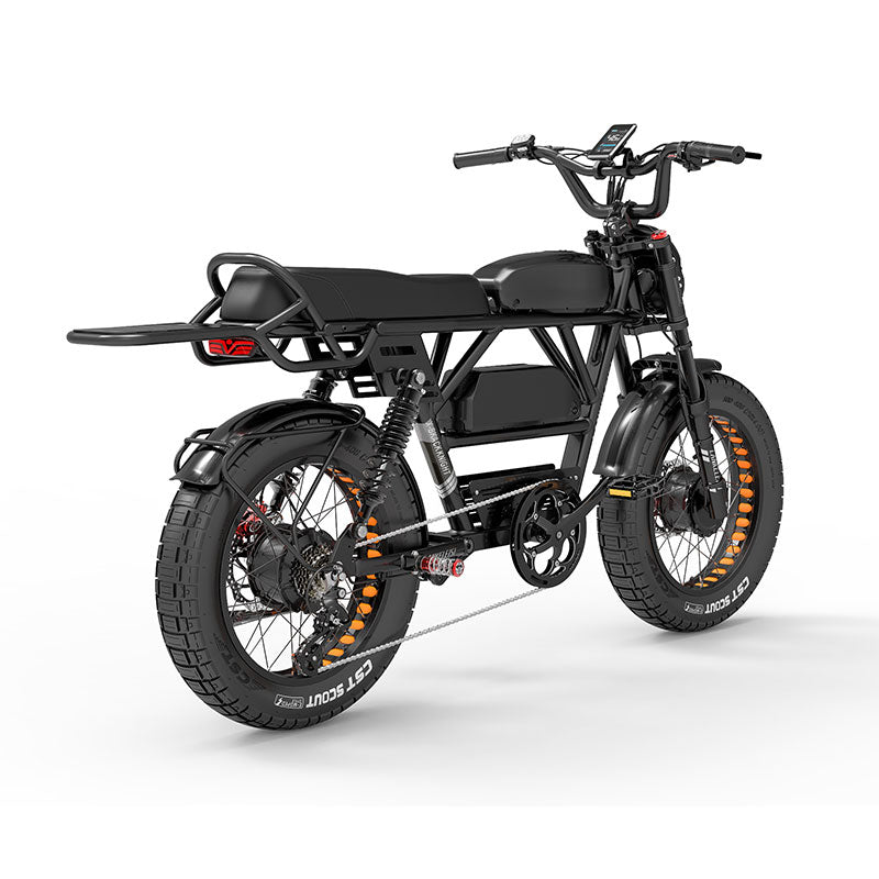 LANKELEISI X-BLACK 2000W Dual Motor Electric Bike(New Arrivals)