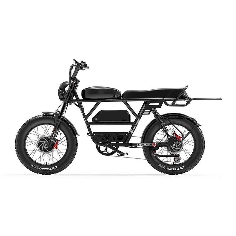 LANKELEISI X-BLACK 2000W Dual Motor Electric Bike(New Arrivals)