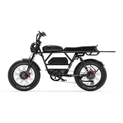 LANKELEISI X-BLACK 2000W Dual Motor Electric Bike(New Arrivals)